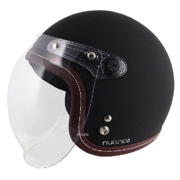 NS-66 TNK工業 NUANCE LADY'Sヘルメット マットブラック 4984679513534 WO店