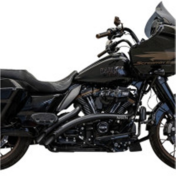 バッサニ Bassani フルエキゾースト スイーパーラジアル ヒートシールド付き 21年-23年 FLHRXS 黒 1800-2660 WO店
