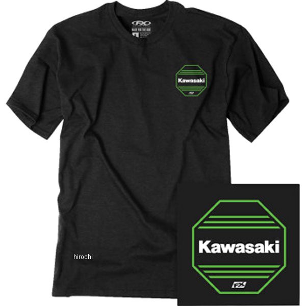 ファクトリーFX FACTORY EFFEX Tシャツ KAWASAKI OCTAGON ヘザーブラック XLサイズ 3030-23993 WO店の通販は