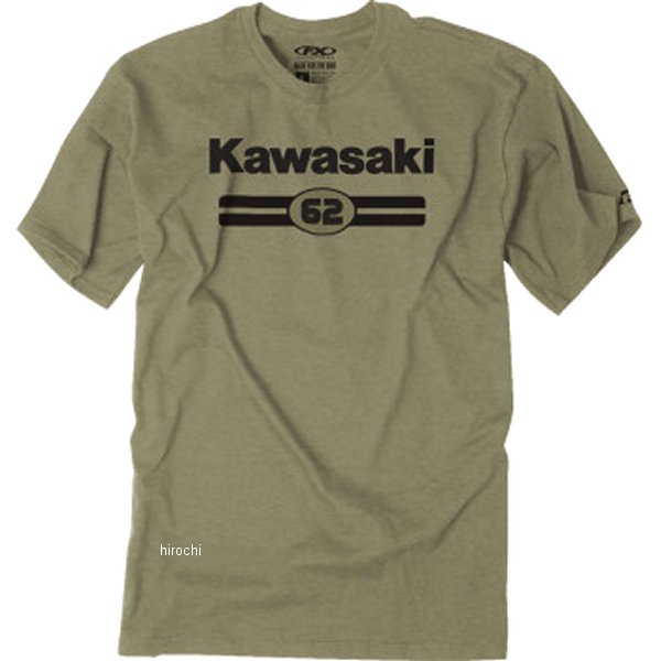 ファクトリーFX FACTORY EFFEX Tシャツ KAWASAKI SIXTY TWO ヘザーオリーブ Lサイズ 3030-23996 WO店の通販は 5,653円
