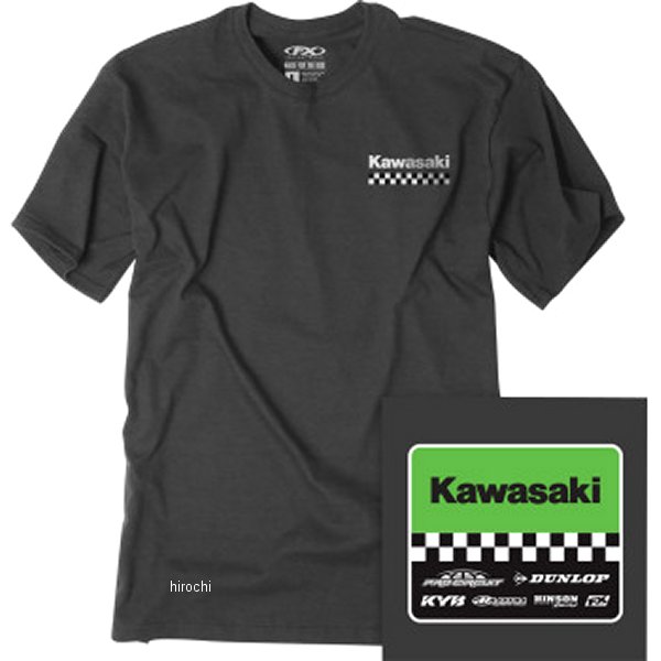 ファクトリーFX FACTORY EFFEX Tシャツ KAWASAKI STARTING LINE ヘザーチャコール ユース Sサイズ 3032-3758 WO店の通販は