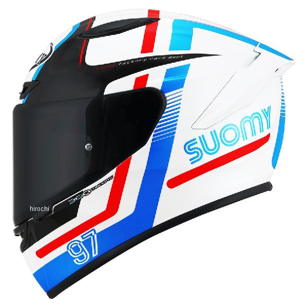 スオーミー SUOMY TRACK-1 NINETY SEVEN ホワイト/レッド Mサイズ SST1000102 WO店_1