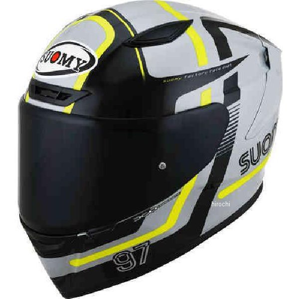 スオーミー SUOMY TRACK-1 NINETY SEVEN グレー/イエロー Mサイズ SST1000302 WO店