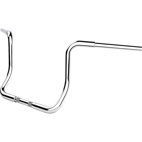 LAチョッパーズ LA Choppers ハンドルバー ツインラウンド 12インチ 99年-23年 FLHT、FLHX クローム 0601-6230 WO店_1