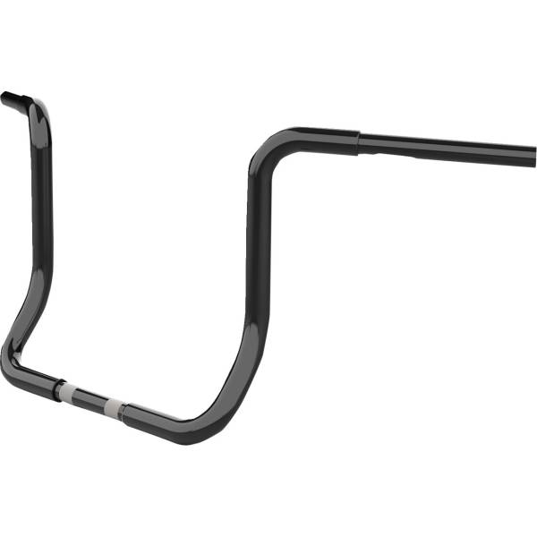 LAチョッパーズ LA Choppers ハンドルバー ツインラウンド 14インチ 99年-23年 FLHT、FLHX 黒 0601-6233 WO店_1