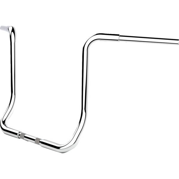 LAチョッパーズ LA Choppers ハンドルバー ツインラウンド 16インチ 99年-23年 FLHT、FLHX クローム 0601-6234 WO店_1