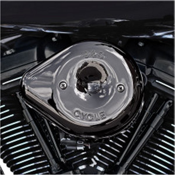 S&Sサイクル S&S Cycle ステルスティアドロップエアクリーナーカバー 22年-23年 FXLRST クローム 1014-0370 WO店