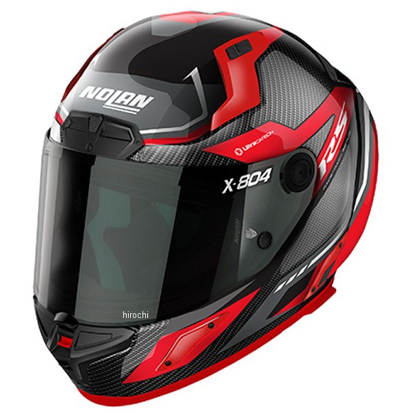 ノーラン NOLAN フルフェイスヘルメット X-804RS ULTRA CARBON STONER MAVEN RED/15 XLサイズ 45420 WO店