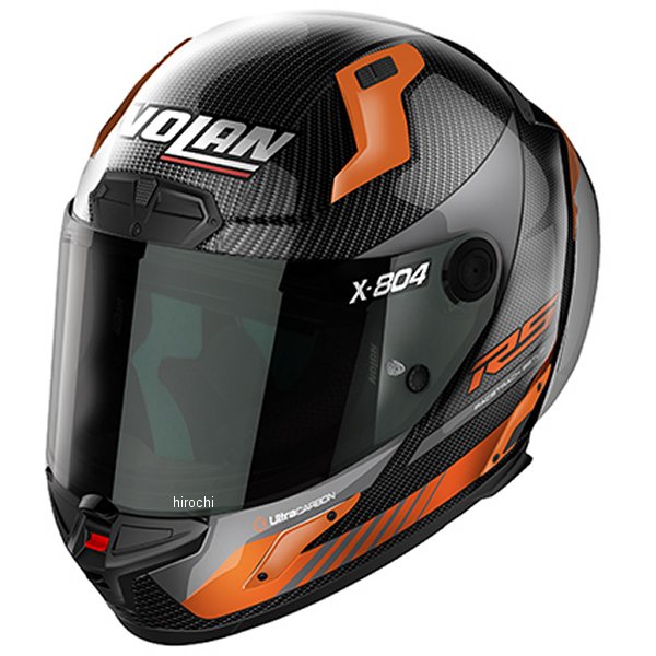 ノーラン NOLAN フルフェイスヘルメット X-804RS ULTRA CARBON STONER HOTLAP ORANGE/14 XLサイズ 45564 WO店
