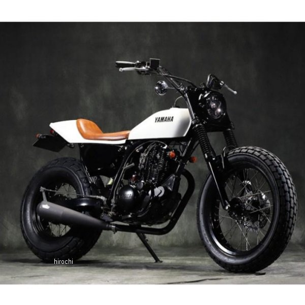 TW200 モトショップ五郎 ダウンマフラー GOODS グッズ FTダウンマフラー TW200、TW225 ブラック G4-00174