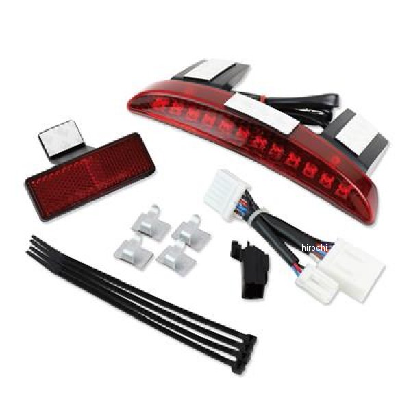 GOODS グッズ LEDインセットテールランプ KIT 13年以前 XL1200X、XL1200V レッド G6-00216 WO店