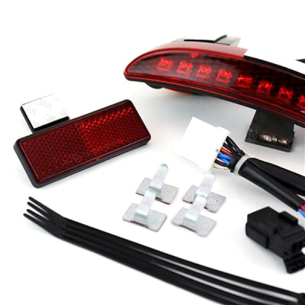 GOODS グッズ LEDインセットテールランプ KIT 13年以前 XL1200X、XL1200V レッド G6-00216 WO店_1