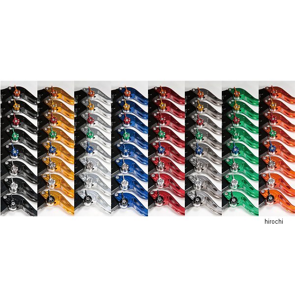 ユーカナヤ U-KANAYA ビレットブレーキレバー GPタイプ ショート 16年以降 CRF1000L DCT 黒 HO096-F18-0601 WO店