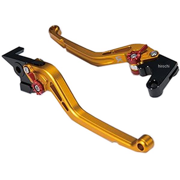 ユーカナヤ U-KANAYA ビレットレバーセット スタンダードタイプ ロング 22年以降 MT-10/SP マットゴールド YA047-143-0112 WO店の通販は