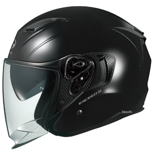 オージーケーカブト OGK KABUTO EXCEED2 ブラックメタリック Sサイズ