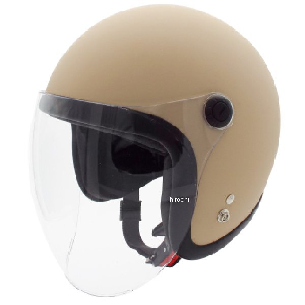 TNK工業 JL-65SR スモールジェットヘルメット マットベージュ フリーサイズ 4984679513640 WO店の通販は 8,107円