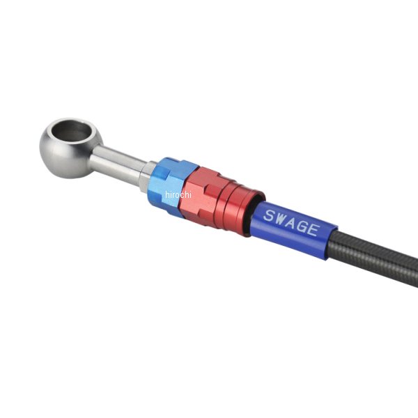 スウェッジライン SWAGE-LINE PRO フロントホースキット 赤＆青/ブラックホース 23年 CL250 SAPB0055FS WO店