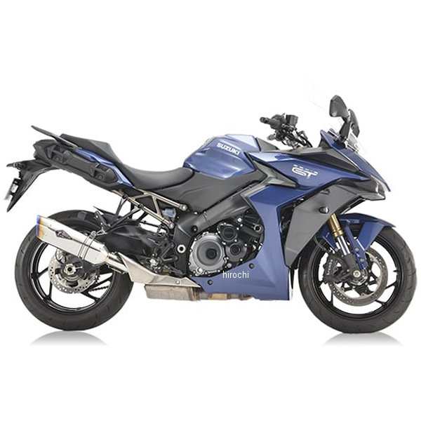 アールズギア r's gear スリップオンマフラー GTスペック 22年-24年 GSX-S1000GT チタンポリッシュ GS19-T3ST WO店