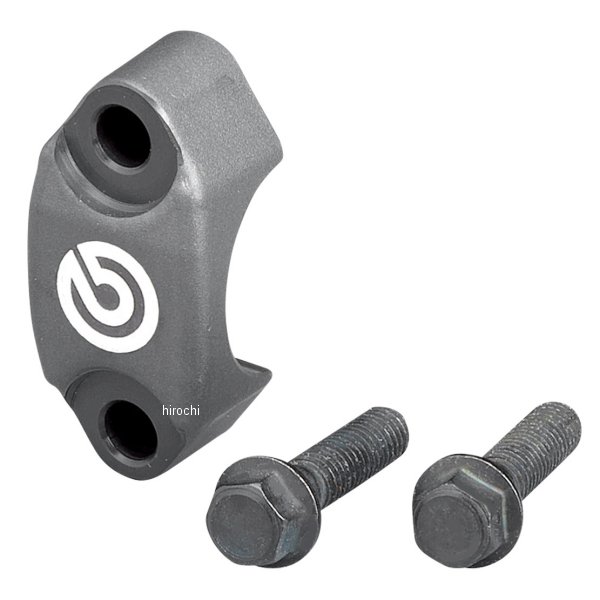 ブレンボ brembo ハンドルバークランプ ミラーホール無 プリント白ロゴ 110.A263.88 WO店