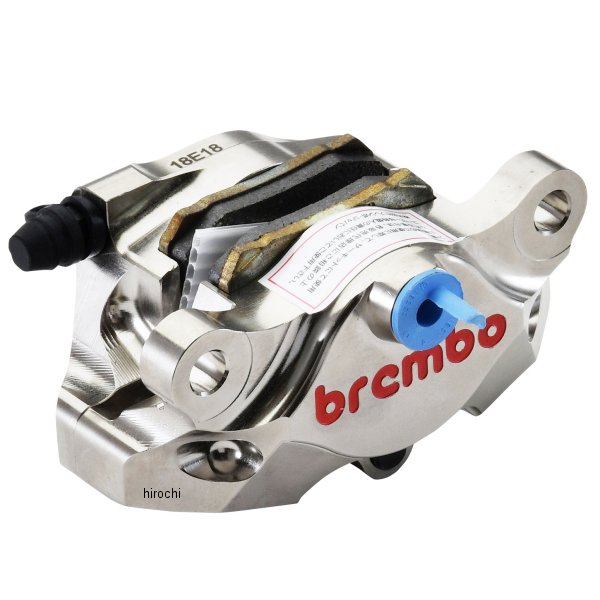ブレンボ brembo GP2-SS CNC 2P リアキャリパー φ34 取付ピッチ:84mm ニッケルコーティング レッドロゴ 120.A441.40 WO店の通販は