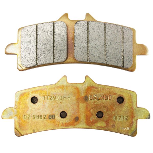 ブレンボ brembo ブレーキパッド シンタード ピストン径:同径 4POT:30/32/34mm用 スリッド有 107.9882.30 WO店