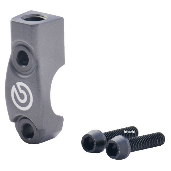 ブレンボ brembo ハンドルバークランプ ミラーホルダー付 M10x1.25 正ネジ RCS コルサコルタ 110.C740.91 WO店