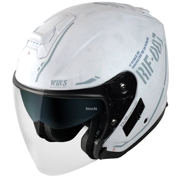 ウインズ WINS ジェットヘルメット G-FORCE SS JET STEALTH type C イビサホワイト XSサイズ 4560385771569 WO店