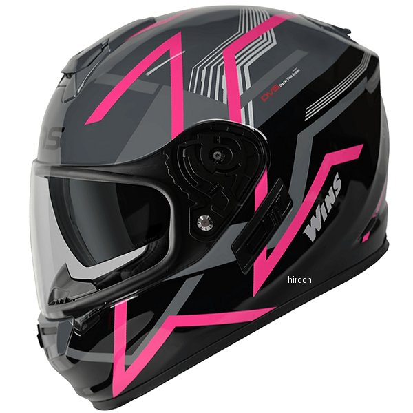 ウインズ WINS フルフェイスヘルメット G-FORCE SS Z-LINE G15 黒/ピンク Lサイズ 4560385771958 WO店の通販は 34,496円