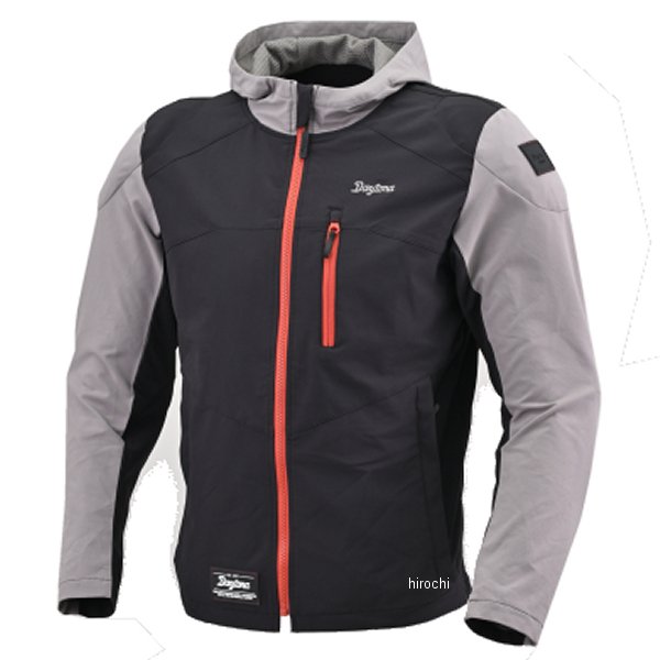 KOMINE 秋冬用フルジップジャケット ブラック/レッド KOMINE 秋冬用フルジップジャケット ブラック/レッド バイク用品