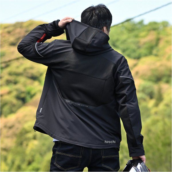 デイトナ] バイク用 ジャケット 春夏 DJ-025 メンズ ブラック XL外