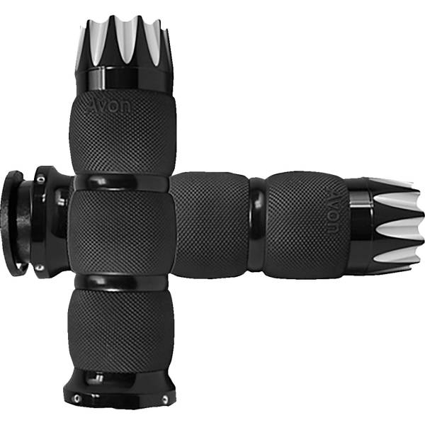 AVON GRIPS エクスカリバー エア クッション グリップ17年 インディアン Chieftain Elite 黒 0630-3072 WO店