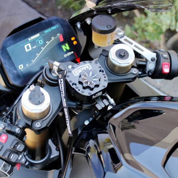 ジーピーアール GPR ステアリングダンパー 23年 BMW S1000RR ABS 黒 0414-0742 WO店