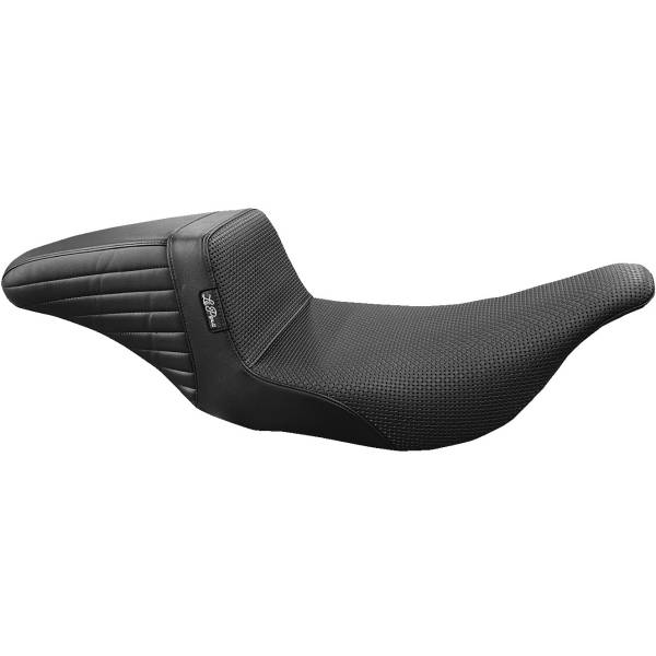 ラペラ Le Pera Kickflip シート BW 00年-07年 ハーレー EFI FLHTI 黒 0801-1457 WO店