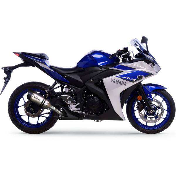 LEOVINCE LV One EVO スリップオンマフラー 15年-21年 YZF-R3 シルバー 1811-3263 WO店