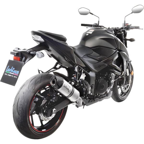 LEOVINCE LV One EVO スリップオンマフラー 19年-20 GSX-S750 シルバー 