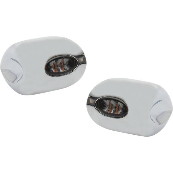 KODLIN USA Elypse LED フロント ターン シグナル 22年-23年 ハーレー FXLRST クローム 2020-1926 WO店 9,289円