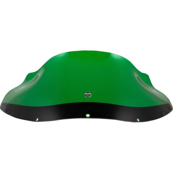クロックワークス KLOCK WERKS Kolor Flare ウィンドシールド 9インチ ハーレー FXRP 緑 2310-0776 WO店 34,999円
