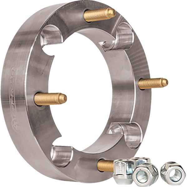 PM OFF-ROAD ホイールスペーサー 4/156 - 1.5インチ シルバー 0222-0680 WO店