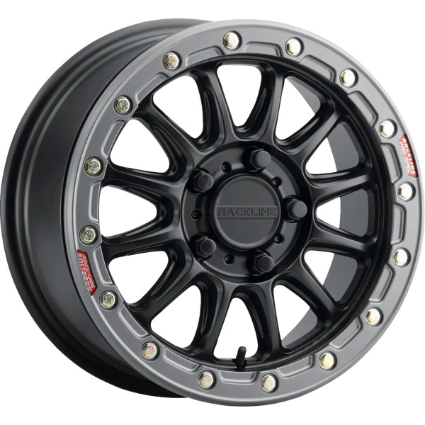 Raceline Wheels Alpha Beadlock ホイール 15x10 - 5/114.3 - 3+4 (+25 mm) ガンメタ 0230-1431 WO店