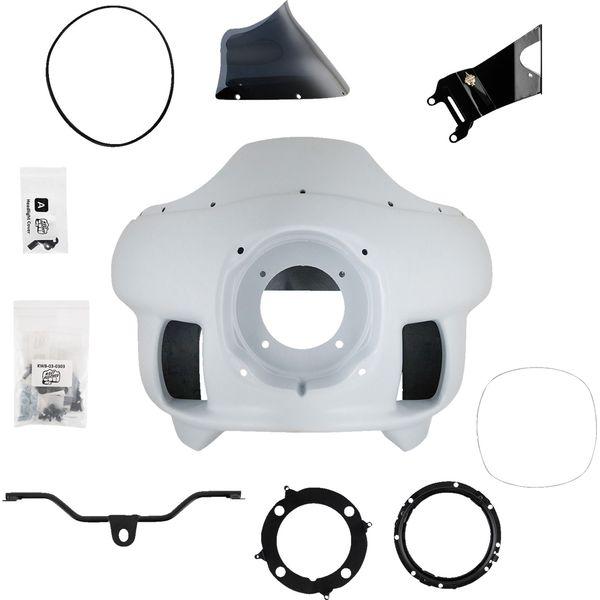 クロックワークス KLOCK WERKS FXRP-Style フェアリング キット 00年 ハーレー FXR 4 白/黒 2330-0277 WO店の通販は