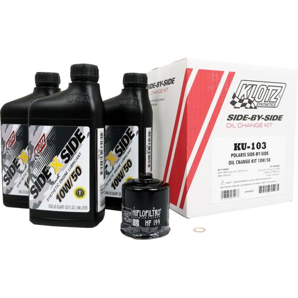 クロッツ KLOTZ SxS オイル交換キット 20年 ポラリス RZR Pro XP 3601-0866 WO店