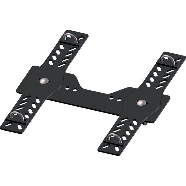 Kfi Products ユニバーサル Plowマウント 黒 4501-1053 WO店