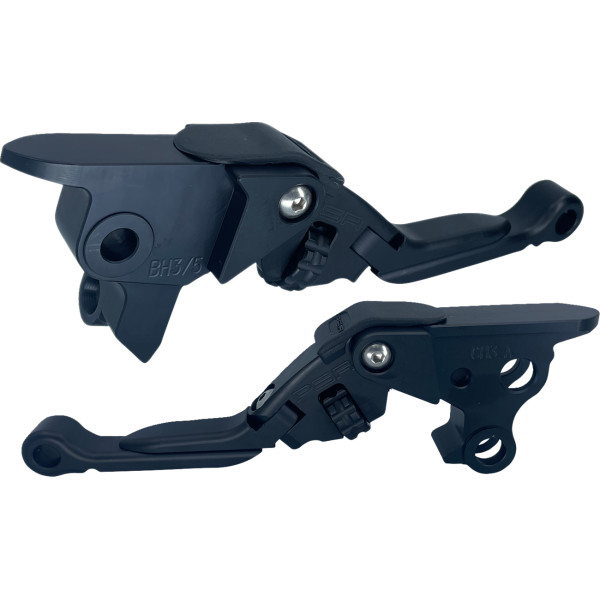 パワースタンド Powerstands Anthem Pro 調整可能レバーセット 22年-23年 ハーレー FLTRXST 黒 0610-2274 WO店