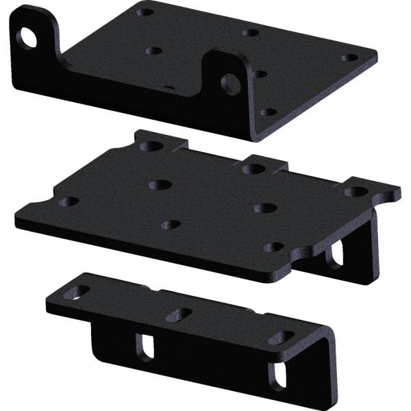 Kfi Products ウインチマウント 20年-22年 Tracker 500S 黒 4505-0989 WO店