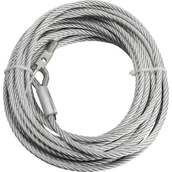 Kfi Products ウインチケーブル 15/64インチ x 38フィート シルバー 4505-1102 WO店