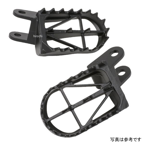 ジータ ZETA ワイドフットペグ 50ｍｍ クロモリ CRF1000L XR400、600、650 D3022 WO店
