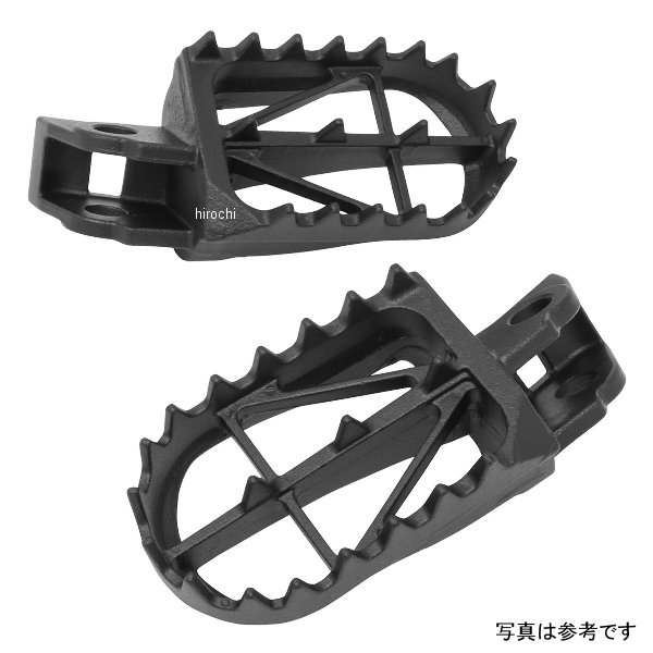 ジータ ZETA ワイドフットペグ 50ｍｍ クロモリ KX65、80、85、100 D3027 WO店