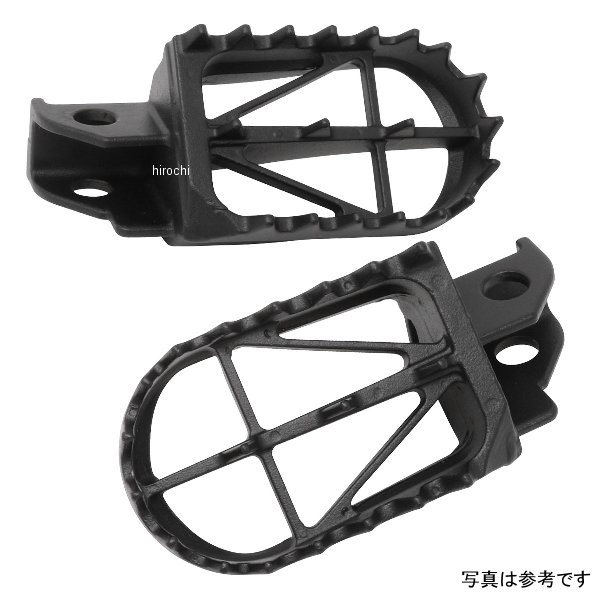 ジータ ZETA ワイドフットペグ 50ｍｍ クロモリ KLX125 DR250R D3031 WO店