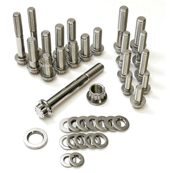 FEULING フューリング 12ポイントボルト&amp;ワッシャーセット 91年-03年 スポーツスター 3124 WO店