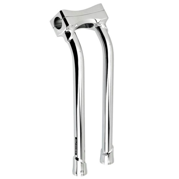 Biltwell ビルトウェル 14in マードックプルバックライザー O/S クローム 6414-105-14 WO店